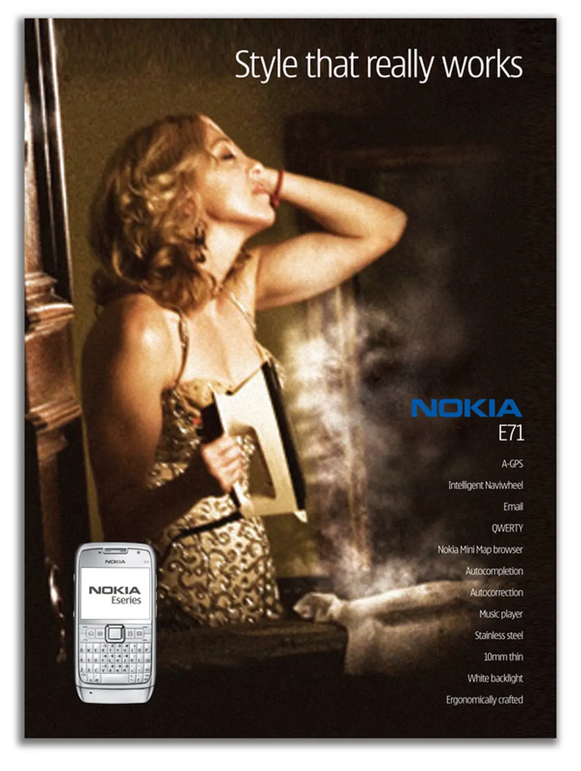 NOKIA E71 poster