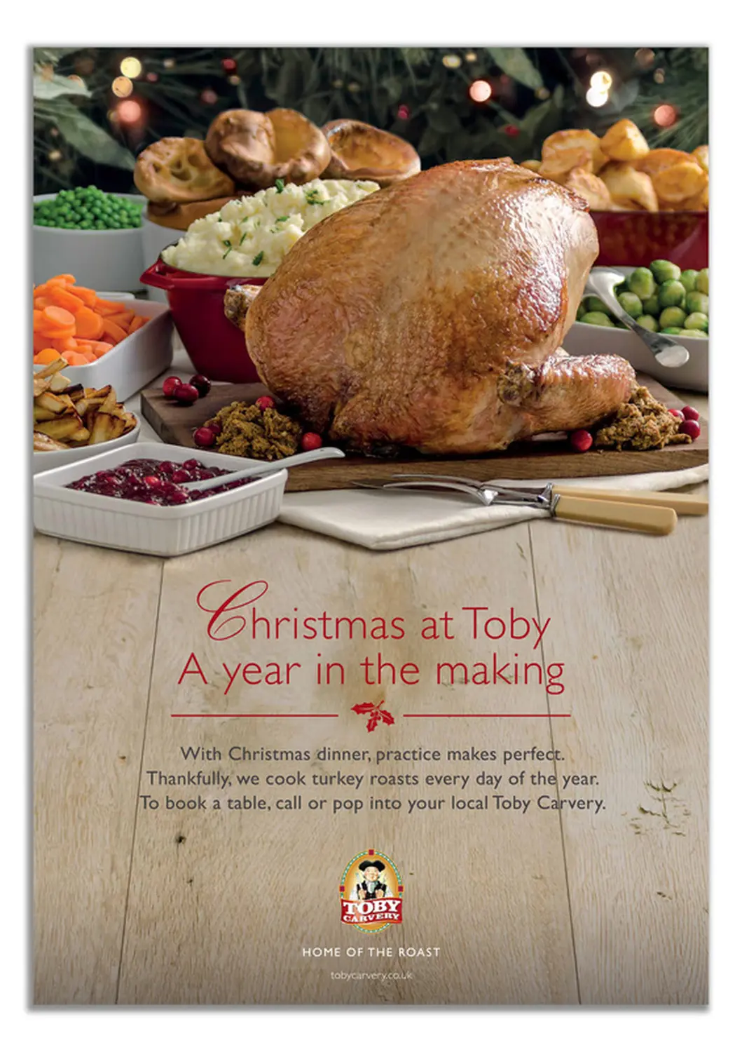 Christmas Carvery poster